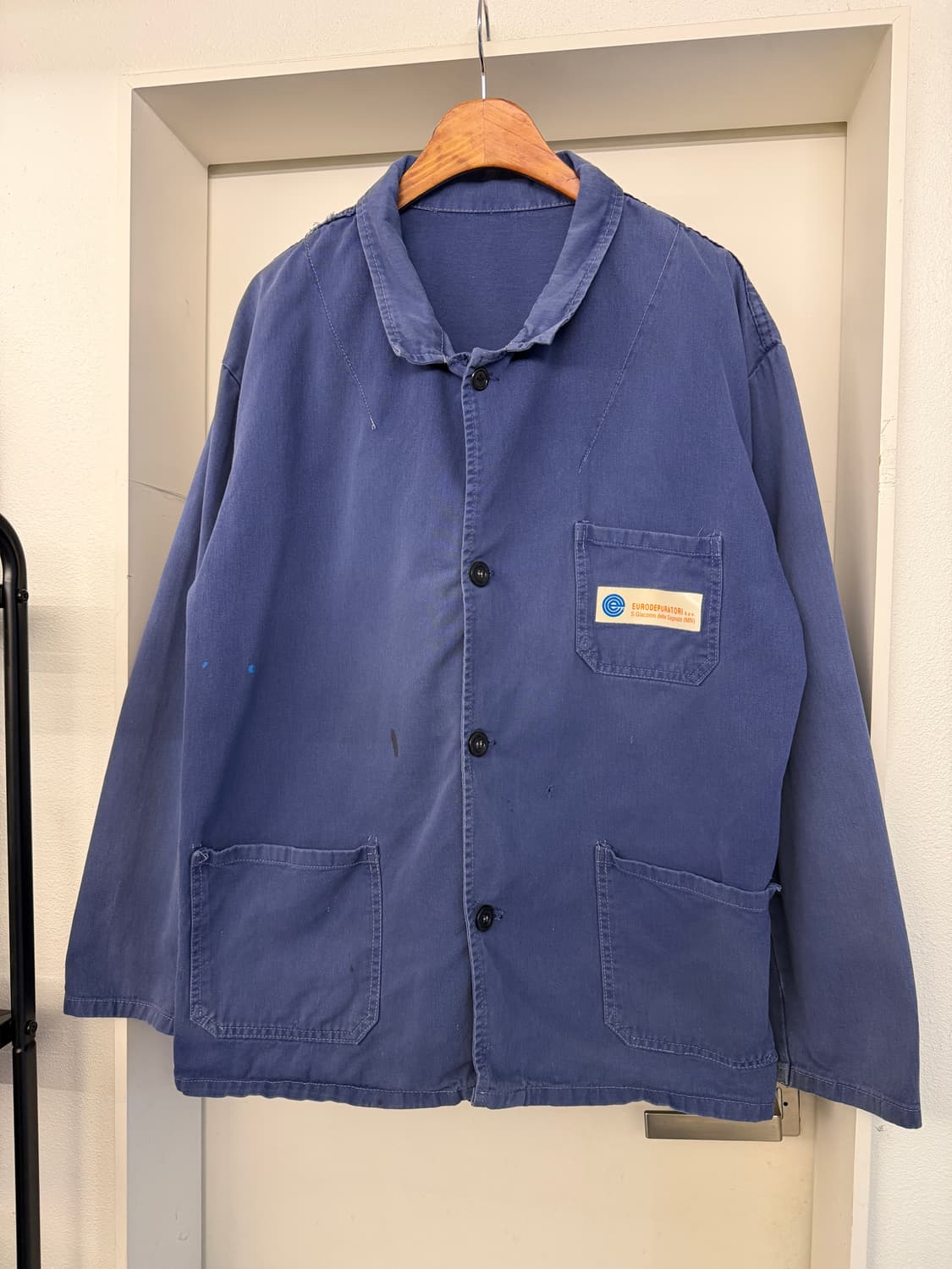 FADED WASHED OLD VINTAGE FRENCH 프렌치워크자켓 상품이미지3