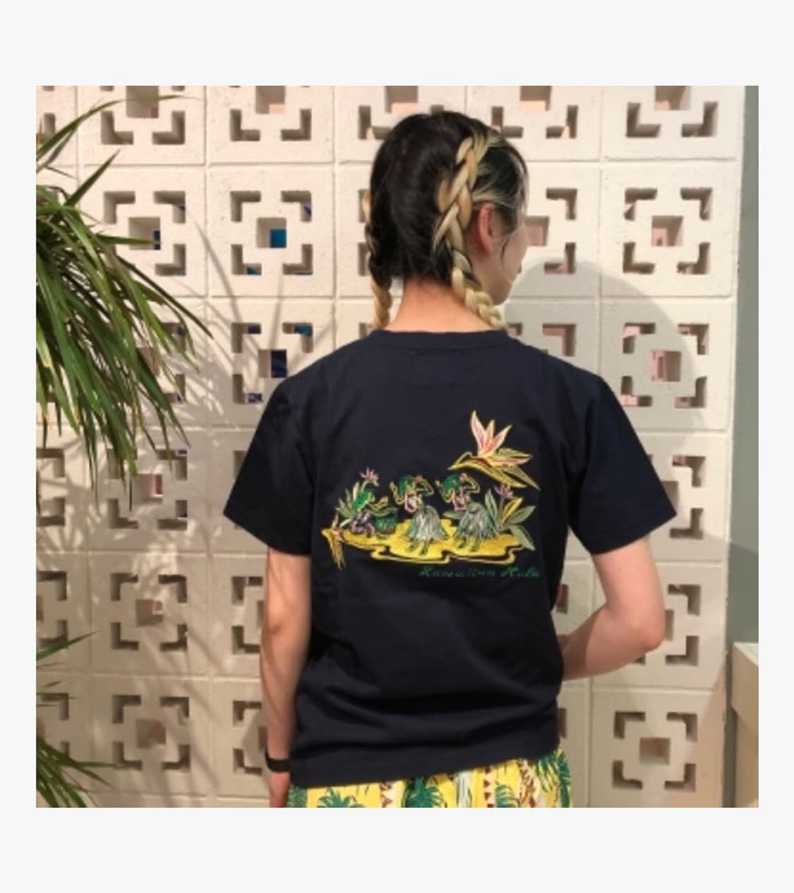 BEAMS BOY X SUN SURF - EMBROIDERY TEE 상품이미지4