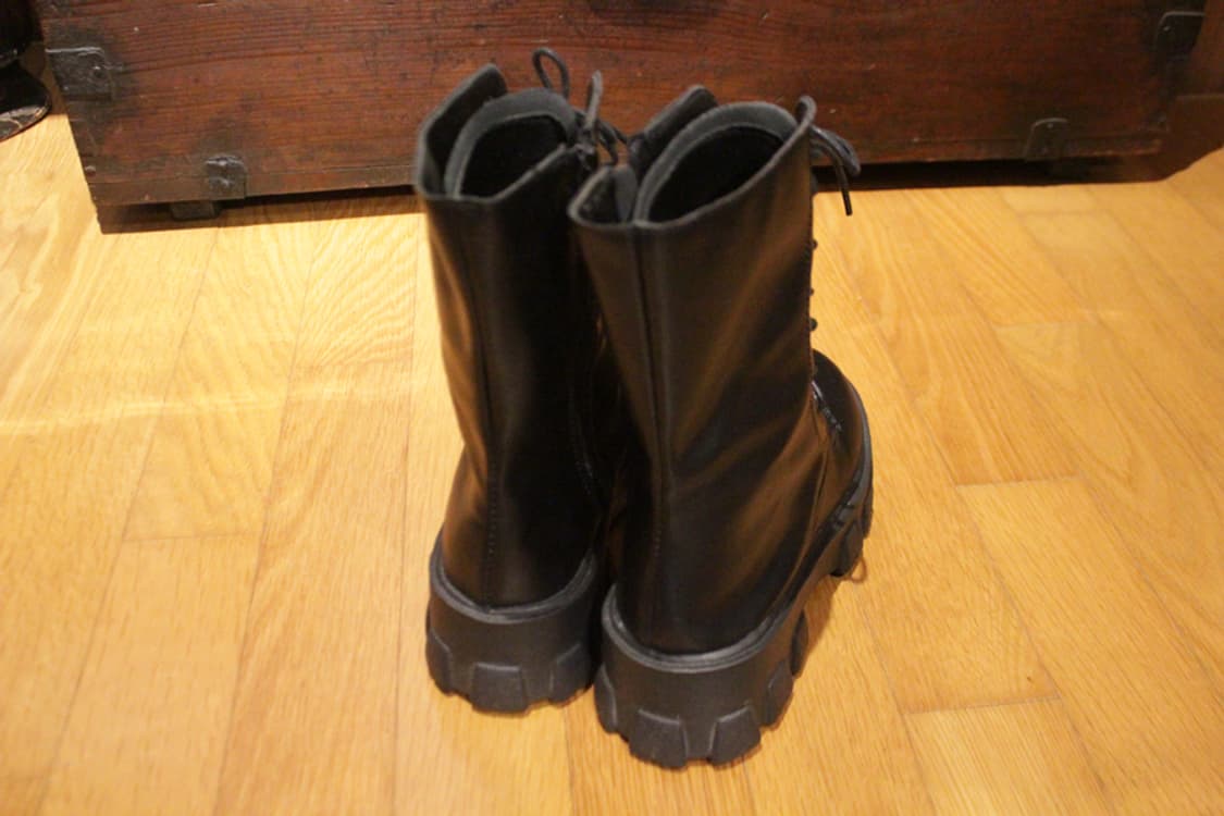 부츠 워커 240사이즈 검정워커 블랙워커 워커힐240 워커240 코스프레 상품이미지7