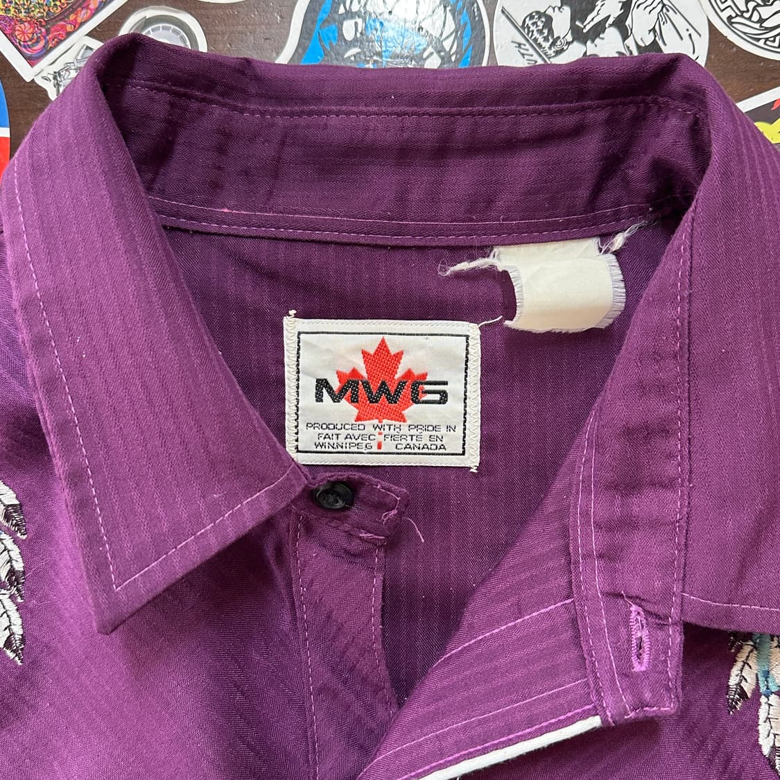 90s MWG 나바호 웨스턴 셔츠 XL 상품이미지9