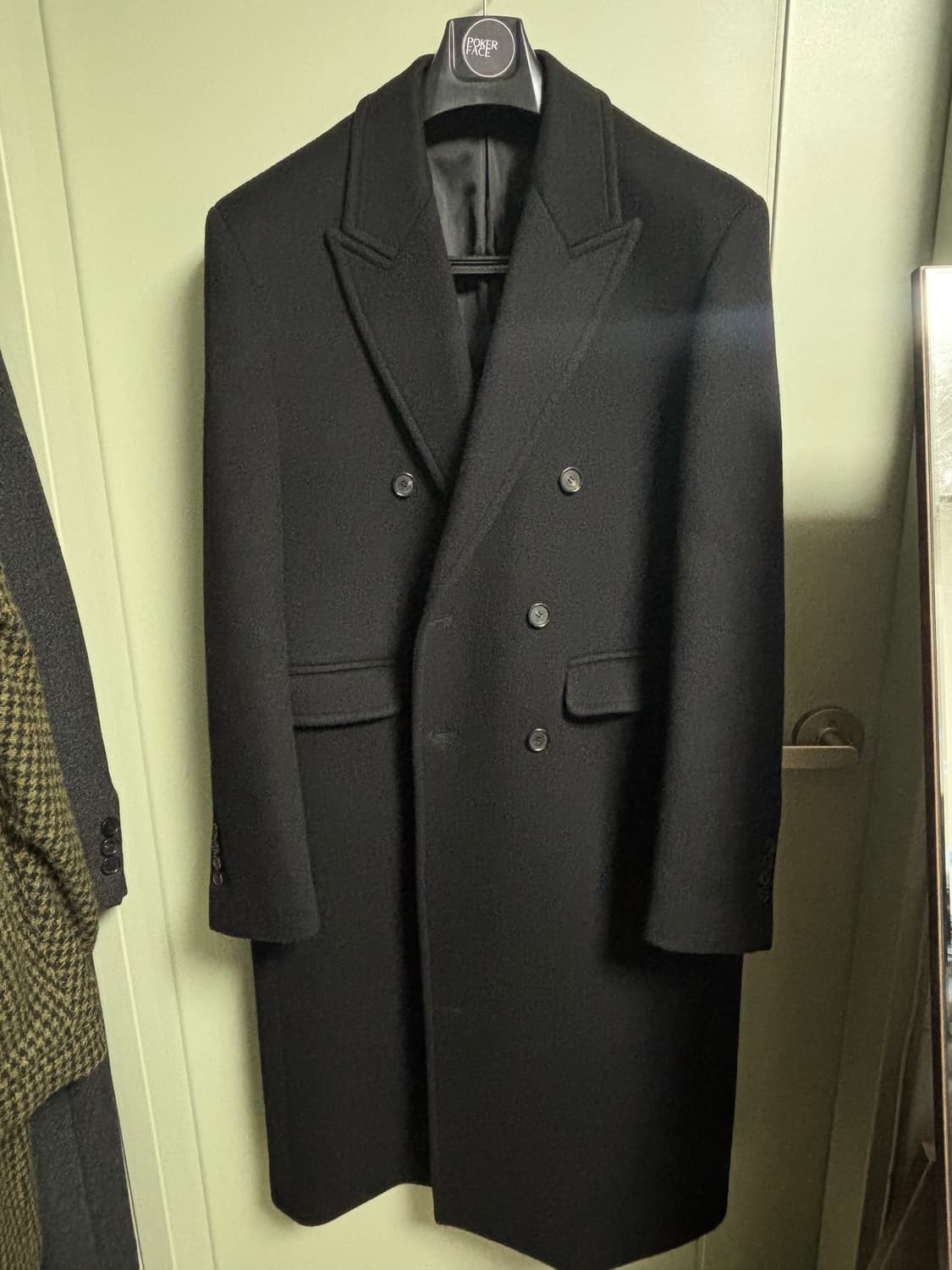 포커페이스 24fw 짜르 더블 코트 48 사이즈 판매 상품이미지4