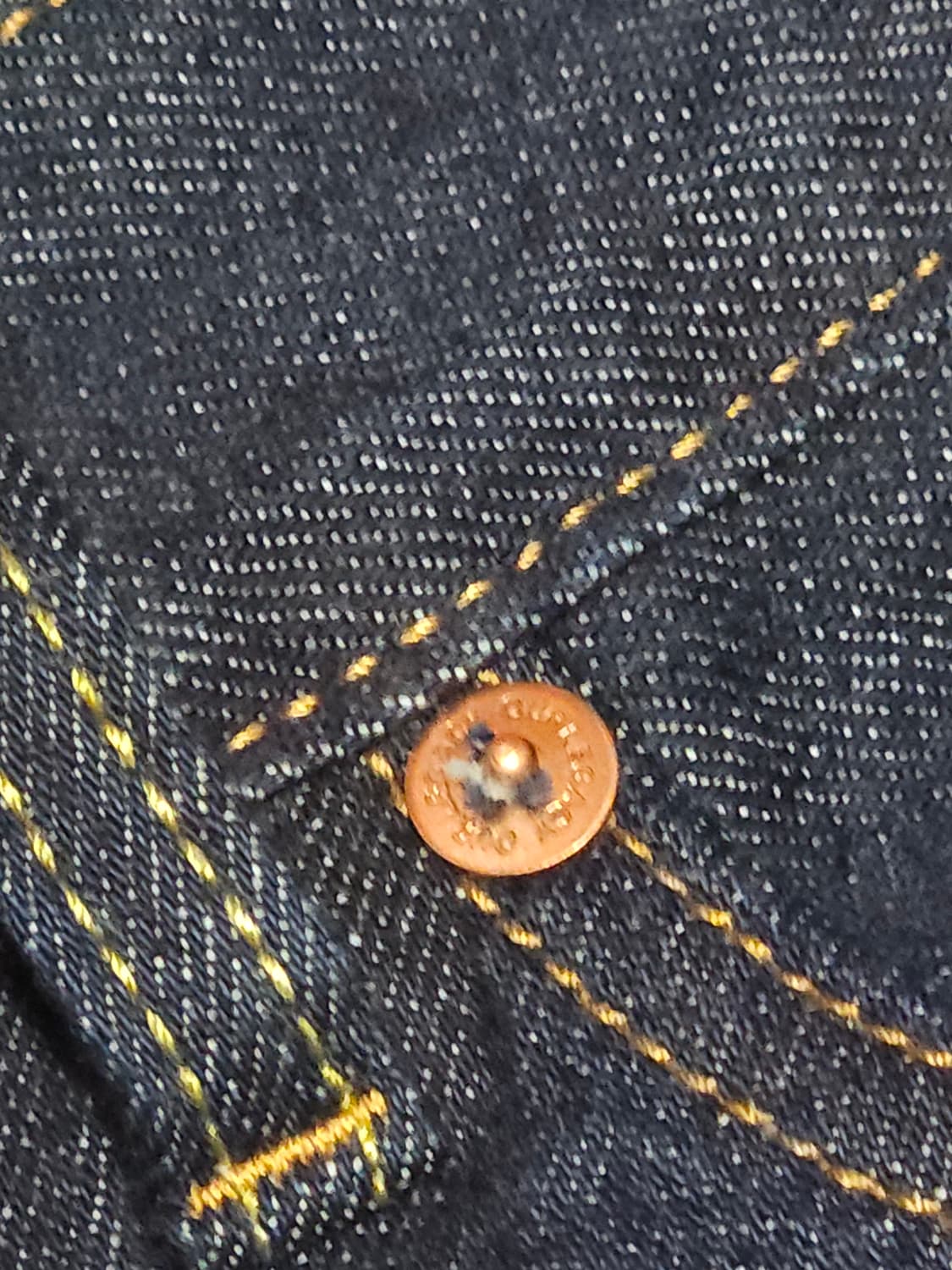 (34) 아워레가시 스투시 워크컷 셀비지 데님 팬츠 상품이미지10