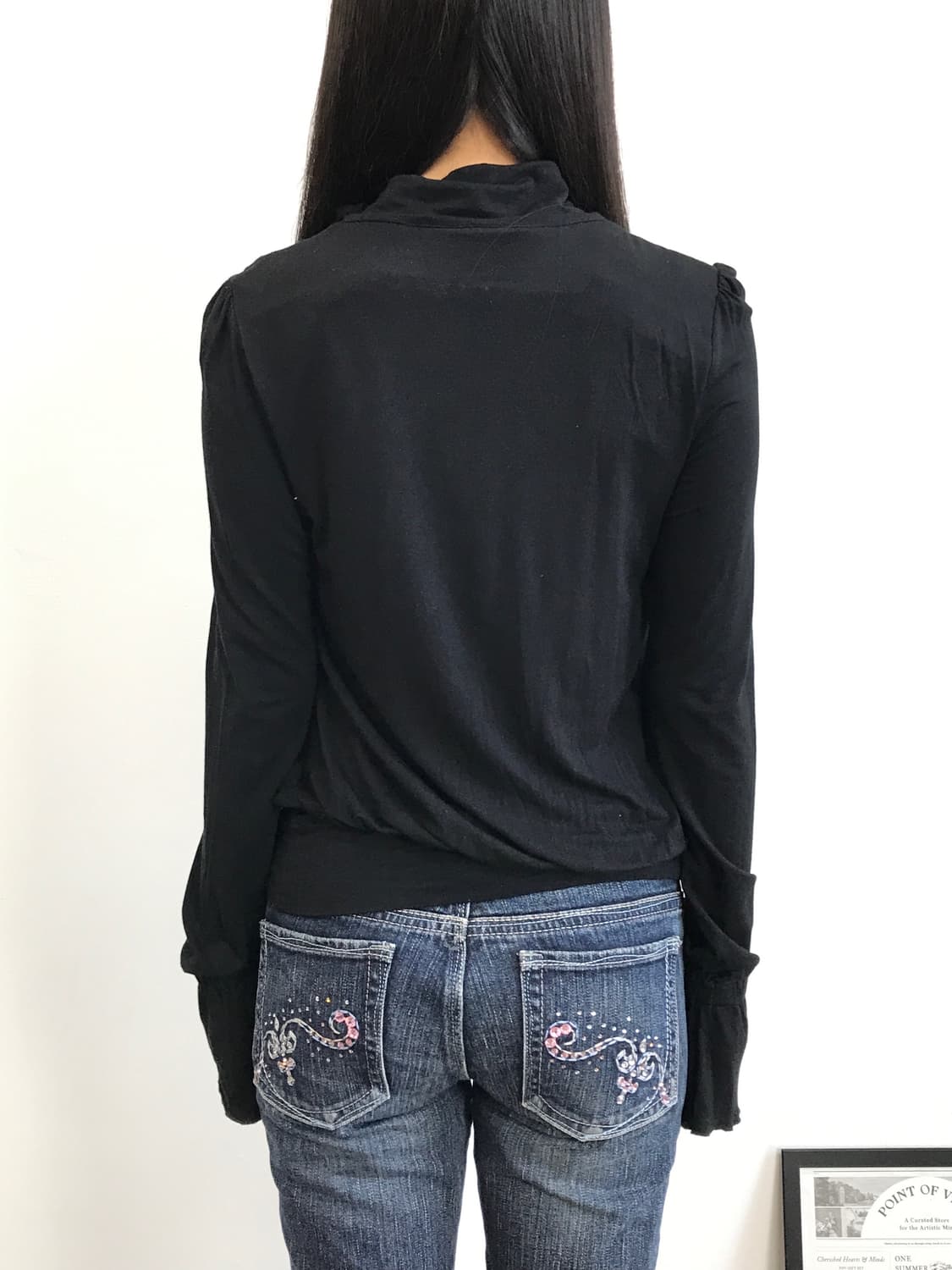 Miss Sixty Tie Neck Long Sleeve Top 상품이미지5
