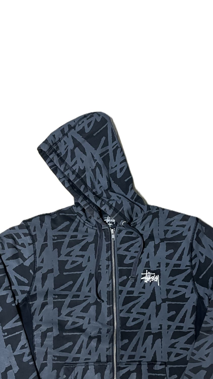 Stussy 스투시 멀티로고 후드집업 상품이미지3