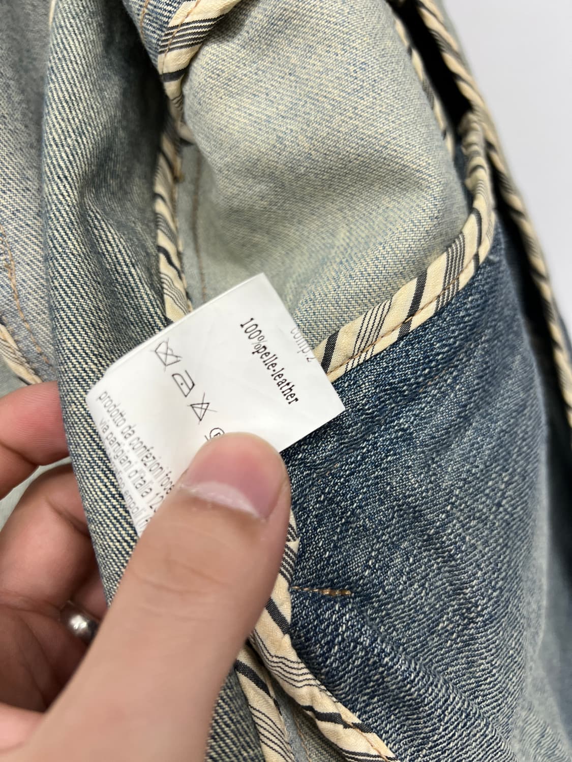 PROJECT FOCE 패치워크 데님 자켓 상품이미지6