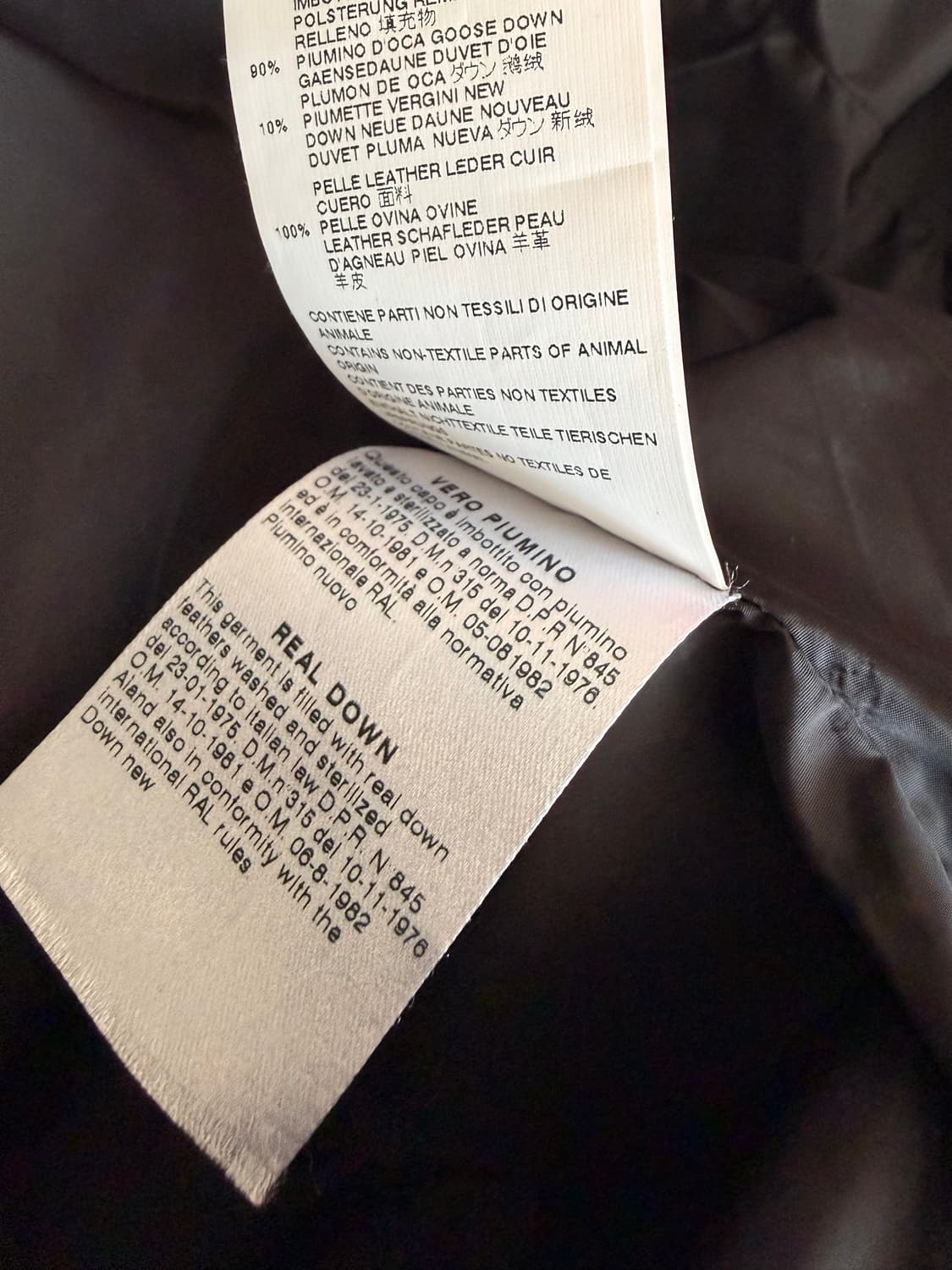 디스퀘어드 레더 바이커자켓 40 상품이미지7