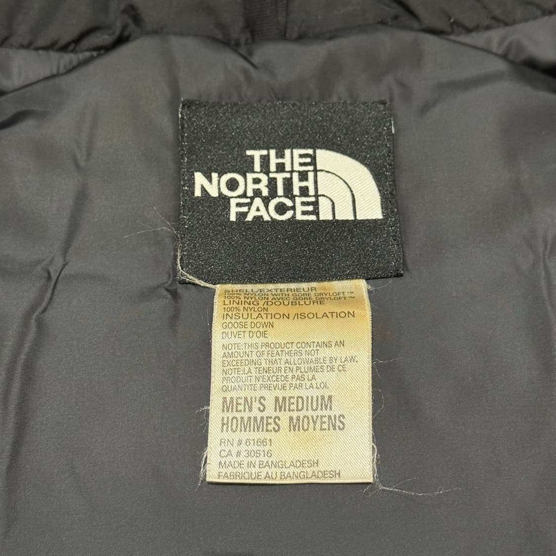 (m) 노스페이스 고어 드라이로프트 블랙 상품이미지6