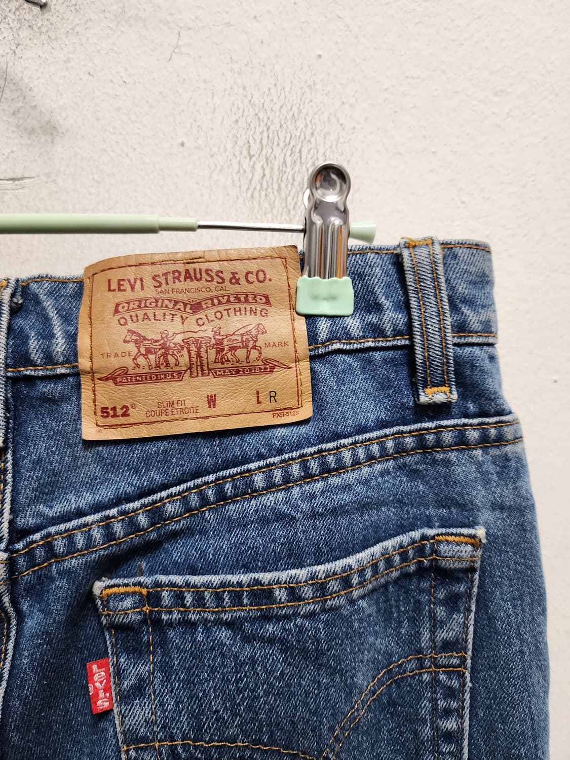 90s 리바이스 512 청바지 데님 (CANADA MADE) 상품이미지3