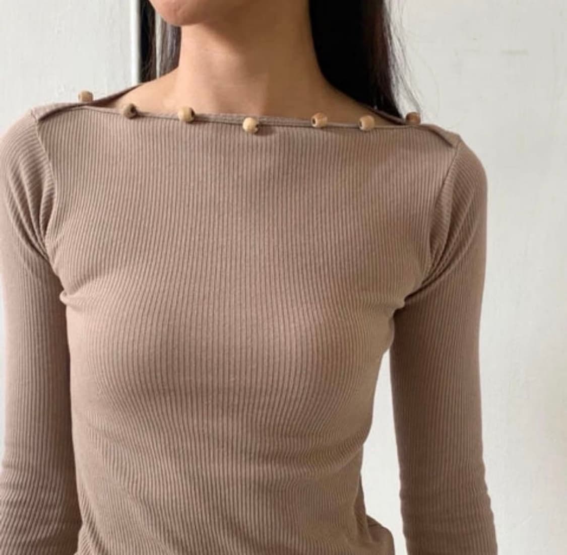 Baserange tav tank 베이스레인지 타브 탱크 베이지 상품이미지3