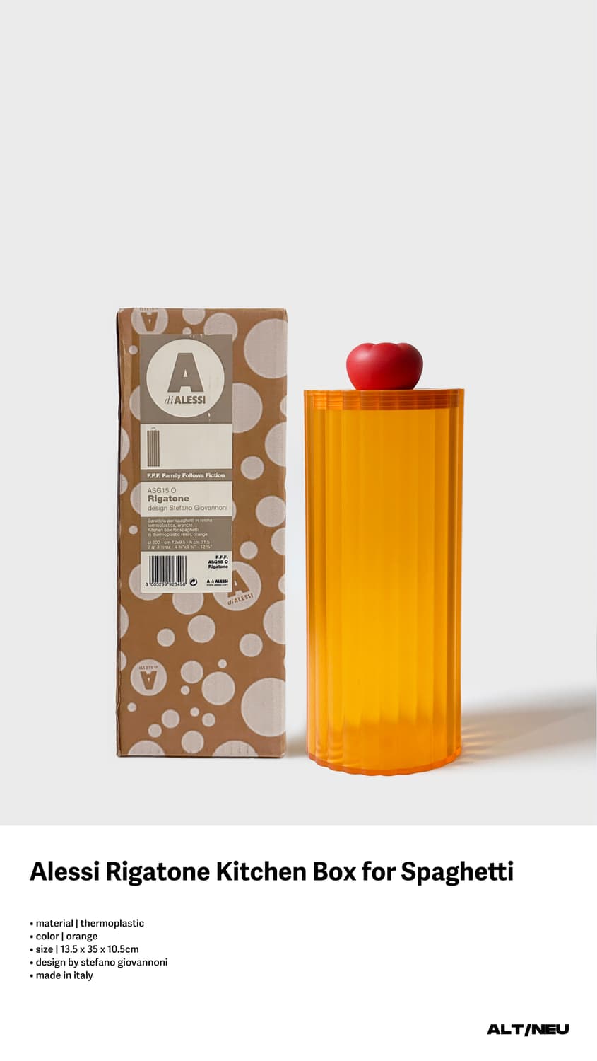 Alessi Rigatone Kitchen Box for Spaghett 상품이미지2