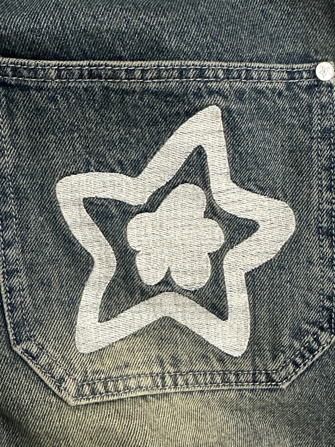 스타팀 워시드 데님 32size 상품이미지5