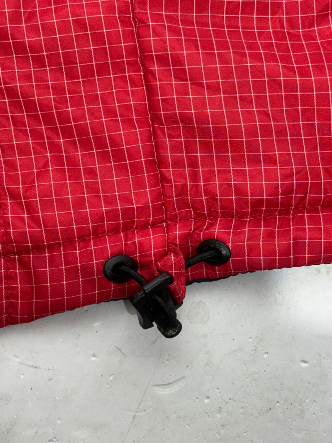 컬럼비아 네이비 레드 양면 리버시블 타탄 체크 자켓  상품이미지10