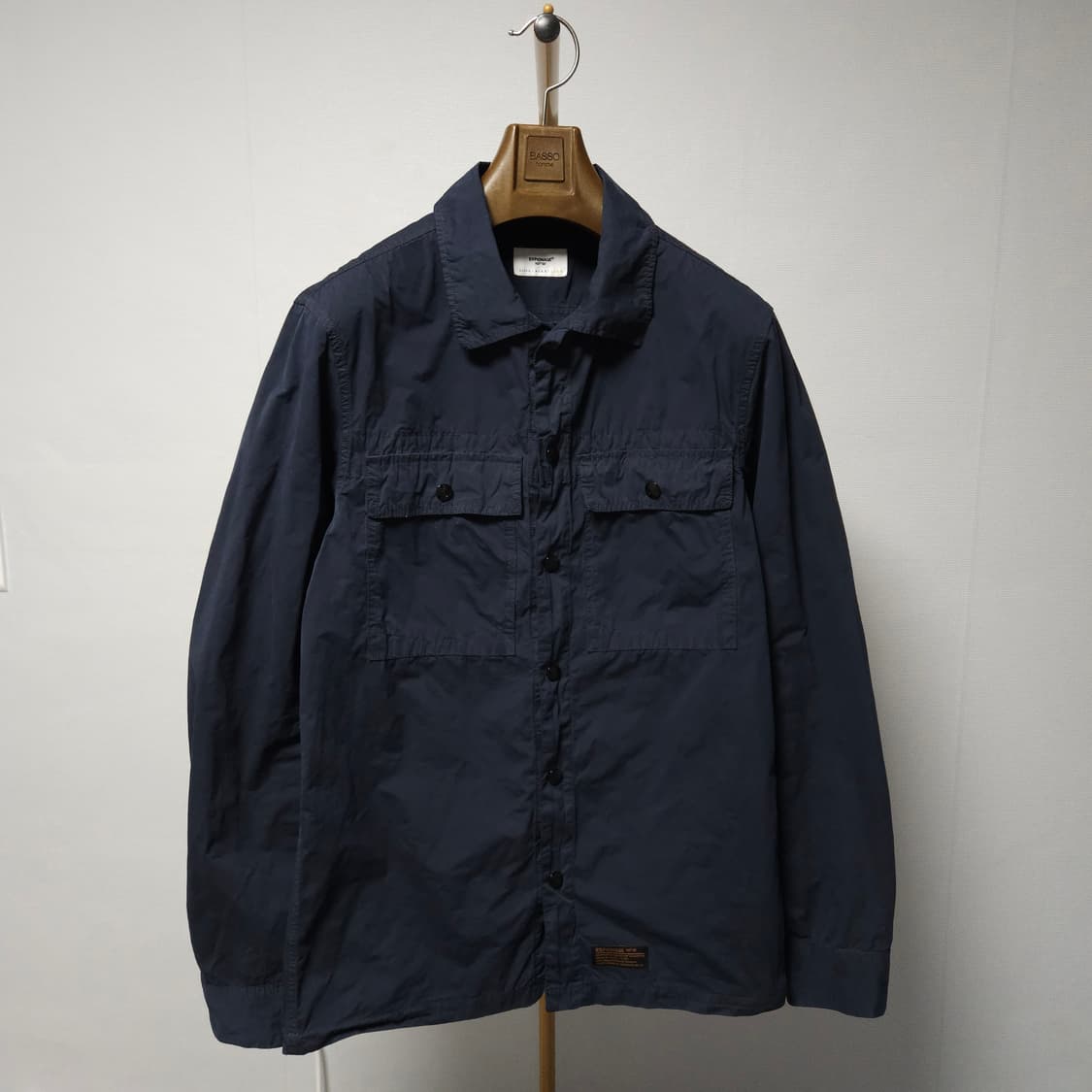 L ) 에스피오나지 가먼트 다잉 2 포켓 셔츠 자켓 상품이미지4