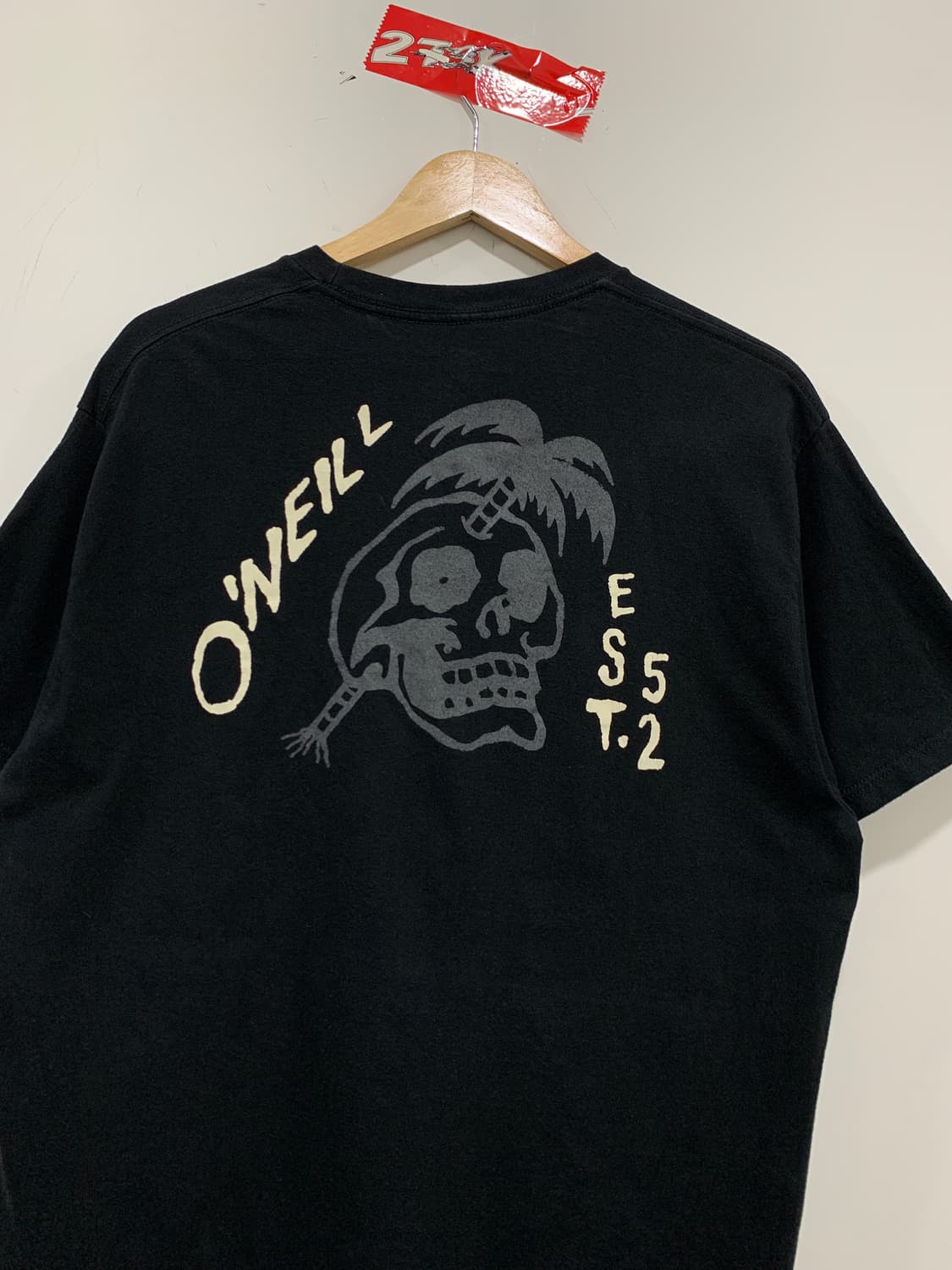 (빈티지)Oneill 오닐 스컬 빅 프린팅 튜블러 반팔티셔츠 상품이미지5