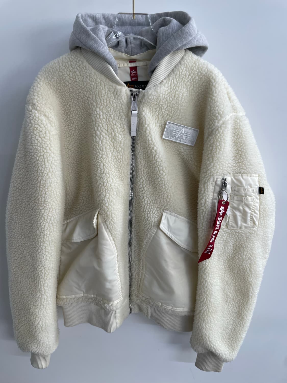 알파인더스트리 MA-1 Teddy Jacket(L싸이즈) 상품이미지1