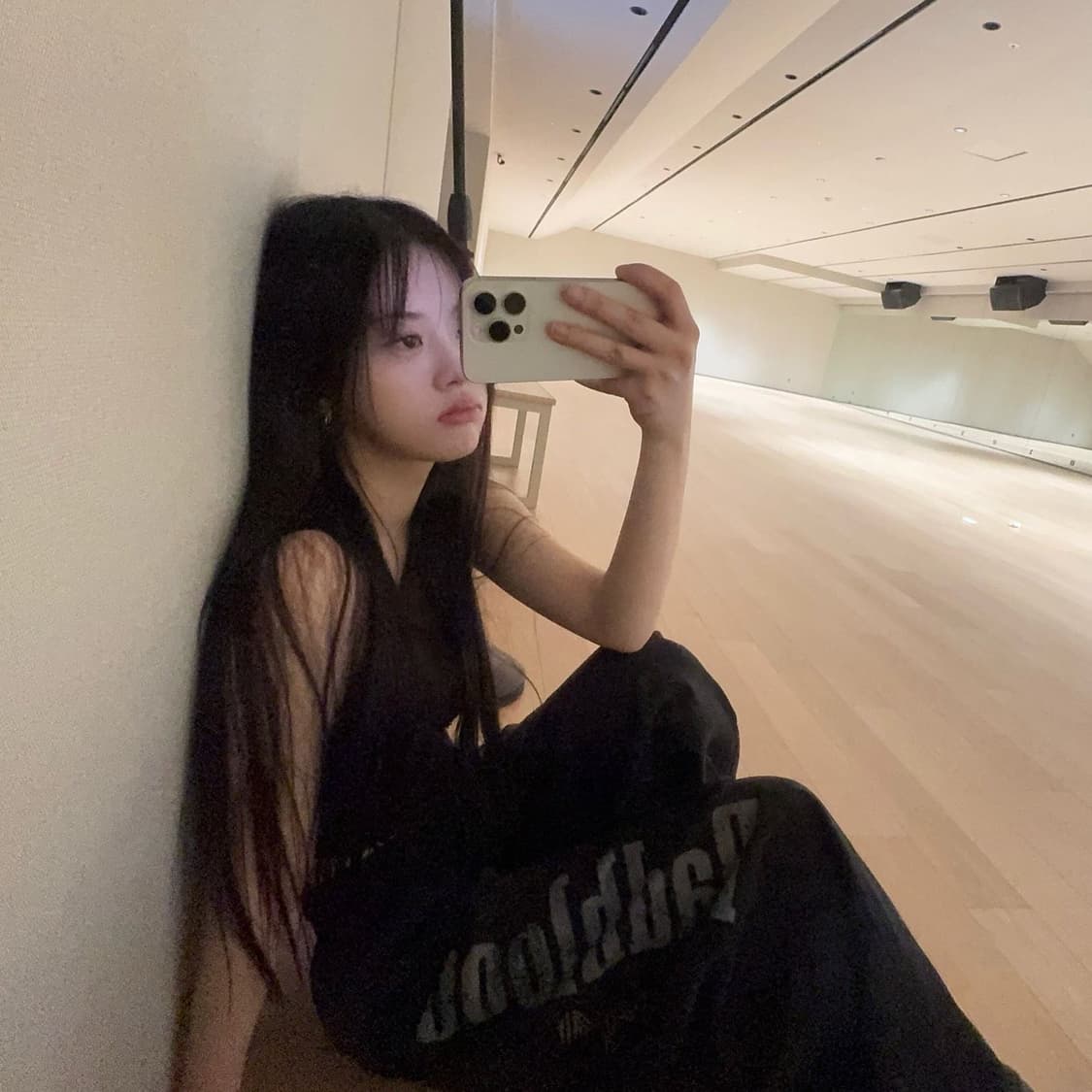 배드블러드 선 페이디드2 조거 블랙 상품이미지2