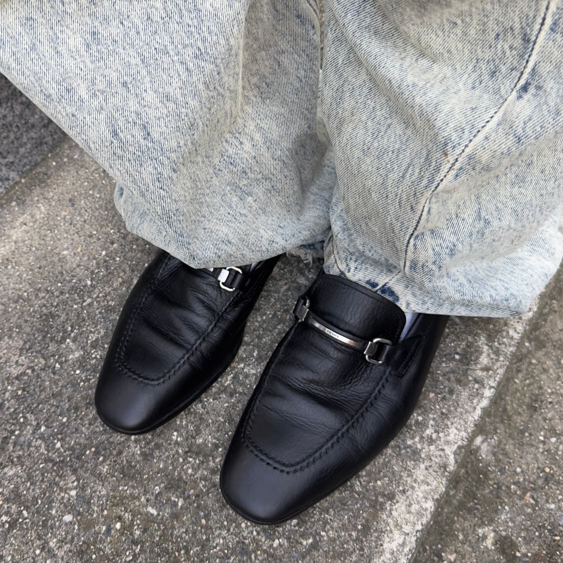 00s 스퀘어토 프라다 로퍼 상품이미지10