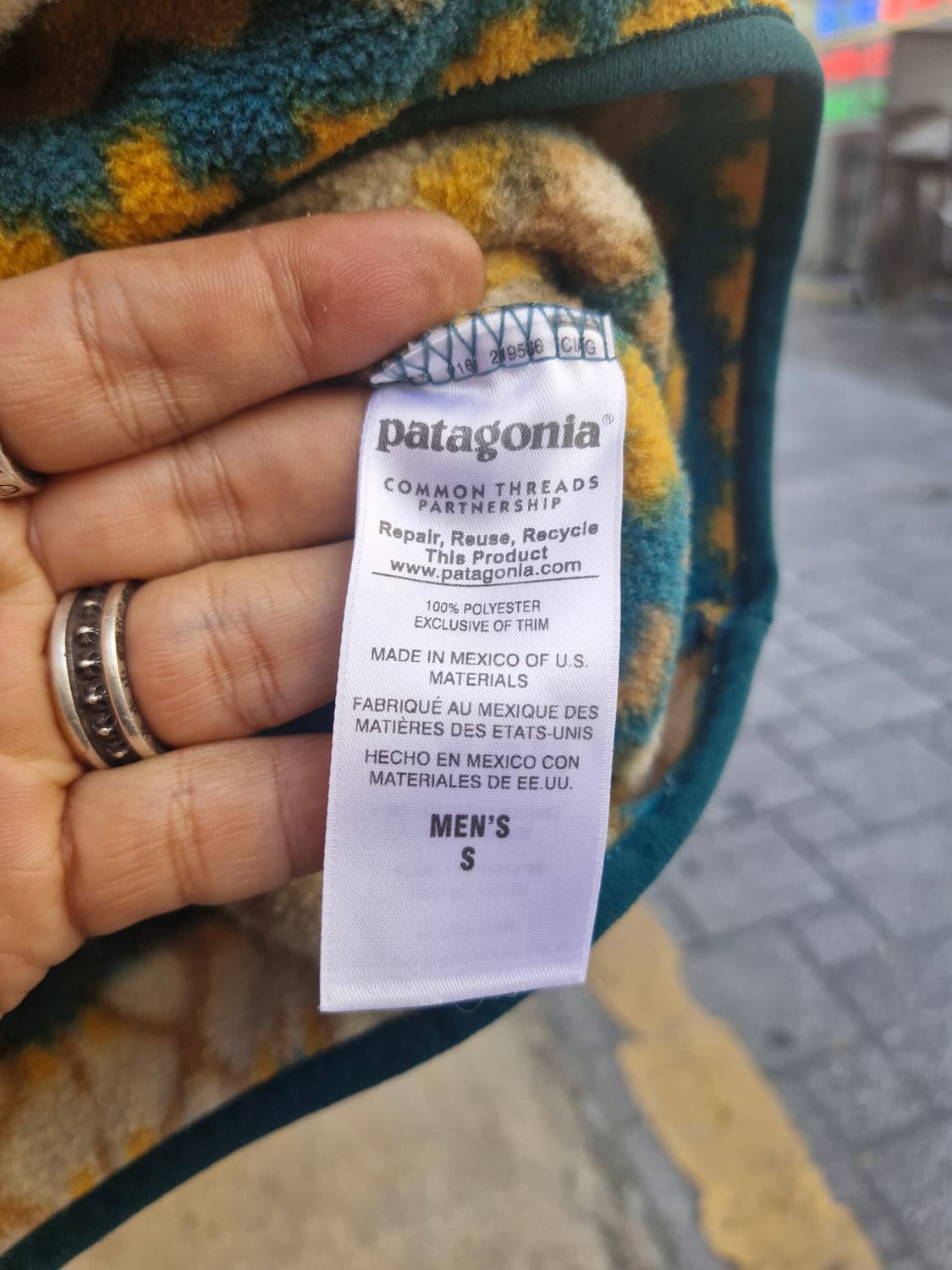 Z-223 파타고니아 신칠라 아즈텍 네이티브  상품이미지6