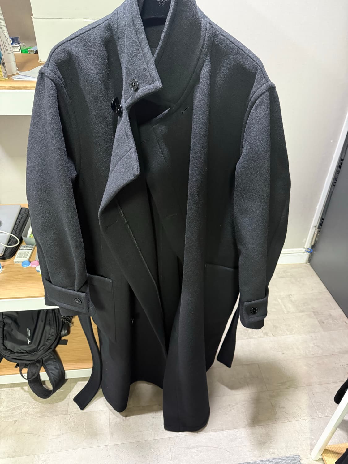 [S]르메르 랩코트 블랙 상품이미지1