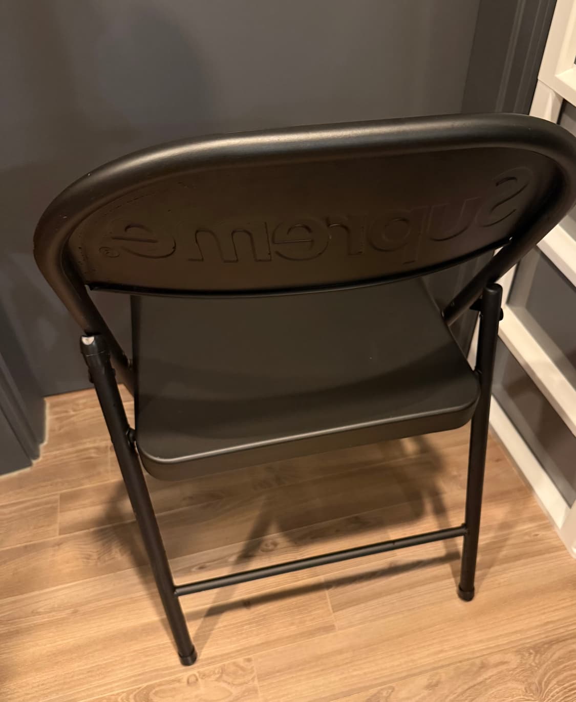 20FW 슈프림 메탈 폴딩 체어 블랙 상품이미지2