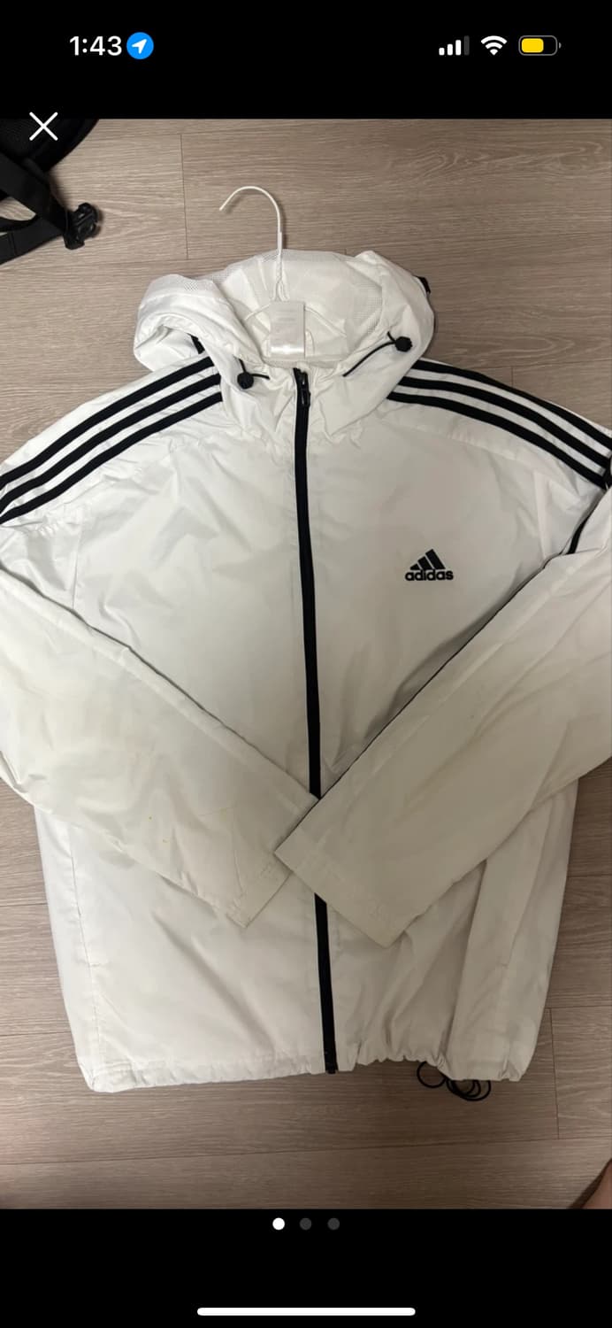 아디다스 바람막이 L 사이즈 (크림구매!!) 상품이미지1