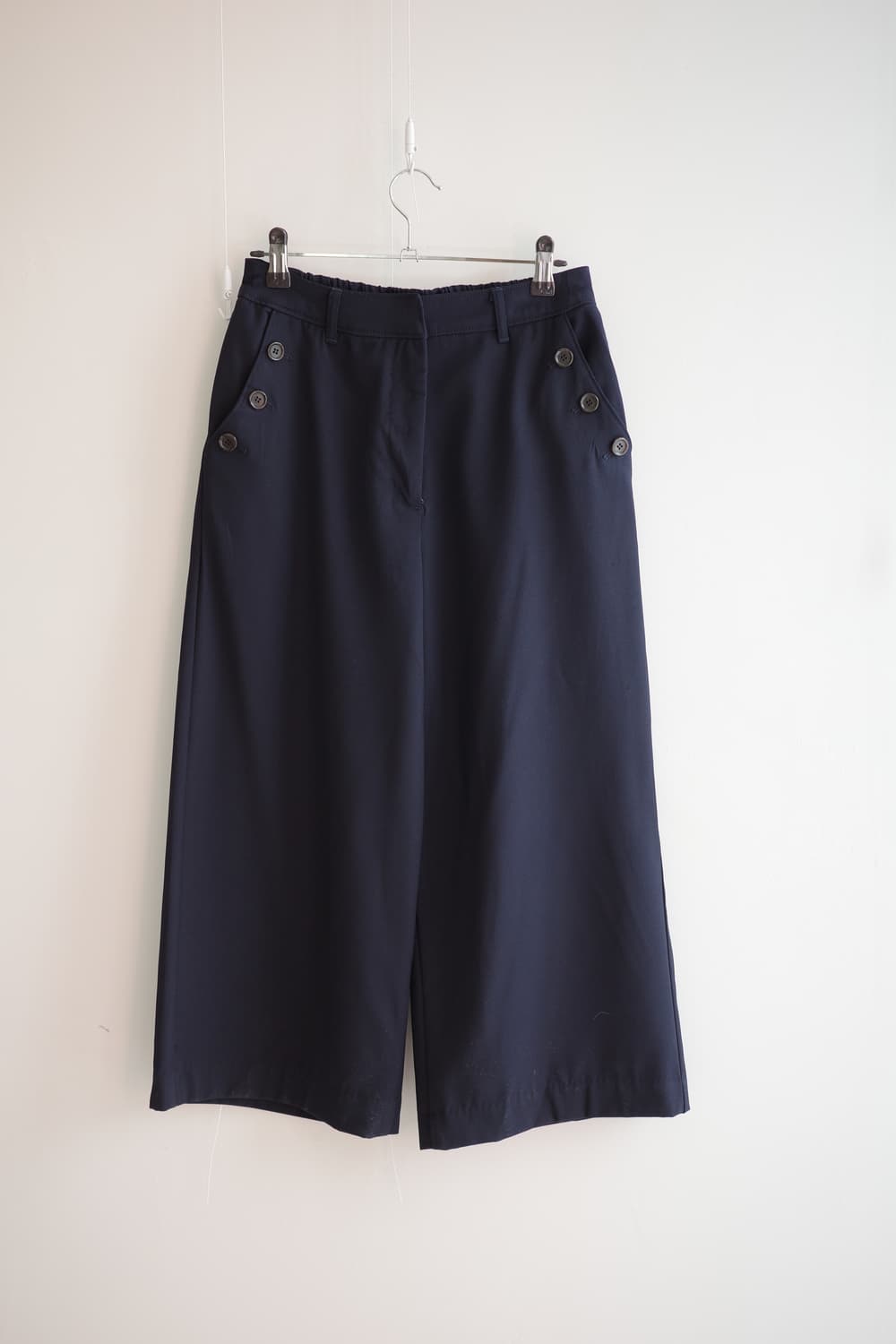 deep navy banding capri pants 상품이미지7