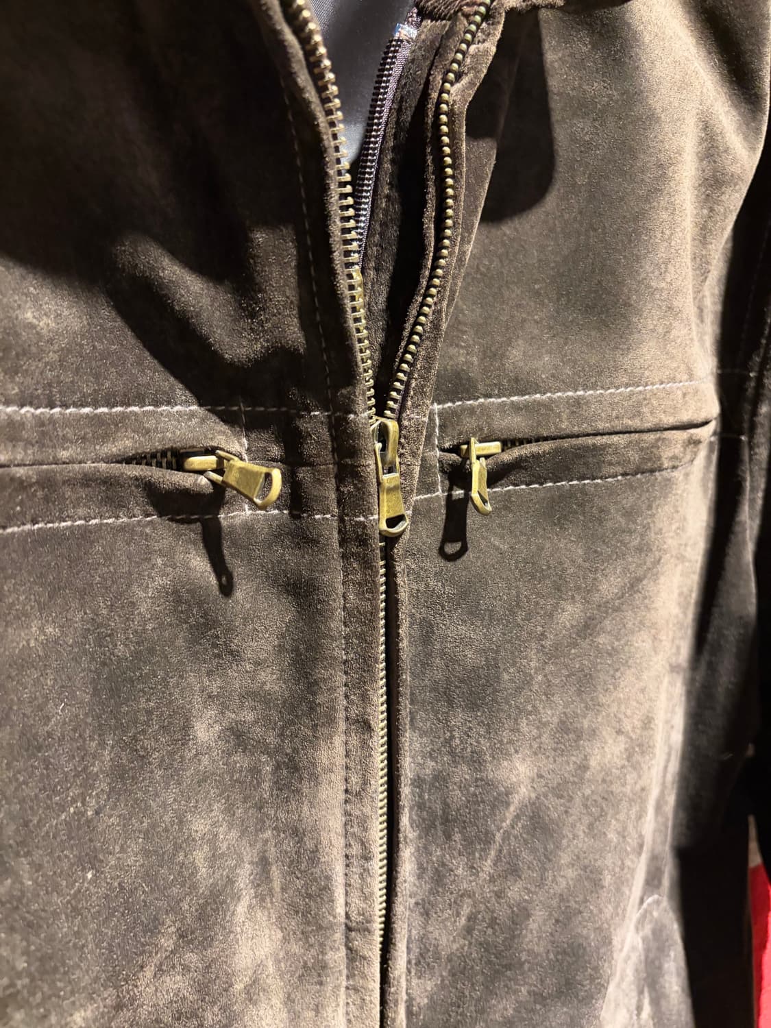 Vintage suade sport jacket / 스웨이드 스포츠자켓 상품이미지4