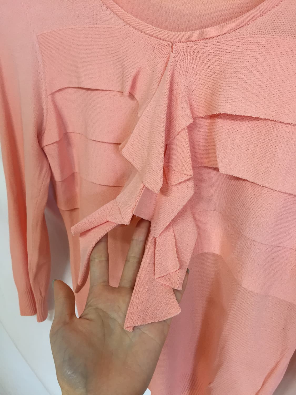 프릴 코랄 탑 상품이미지3