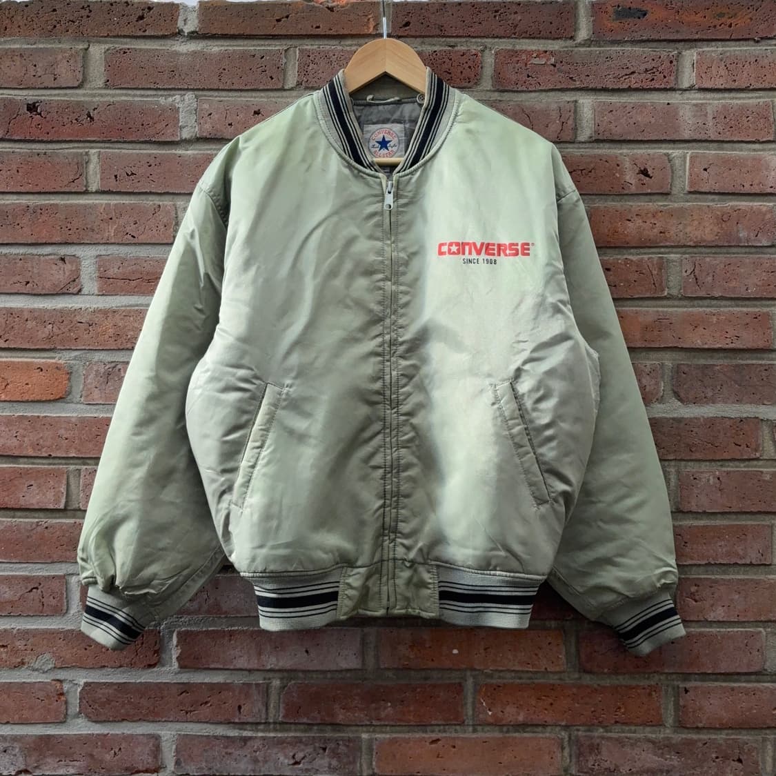 컨버스 Converse 로고 봄버 자켓 상품이미지2