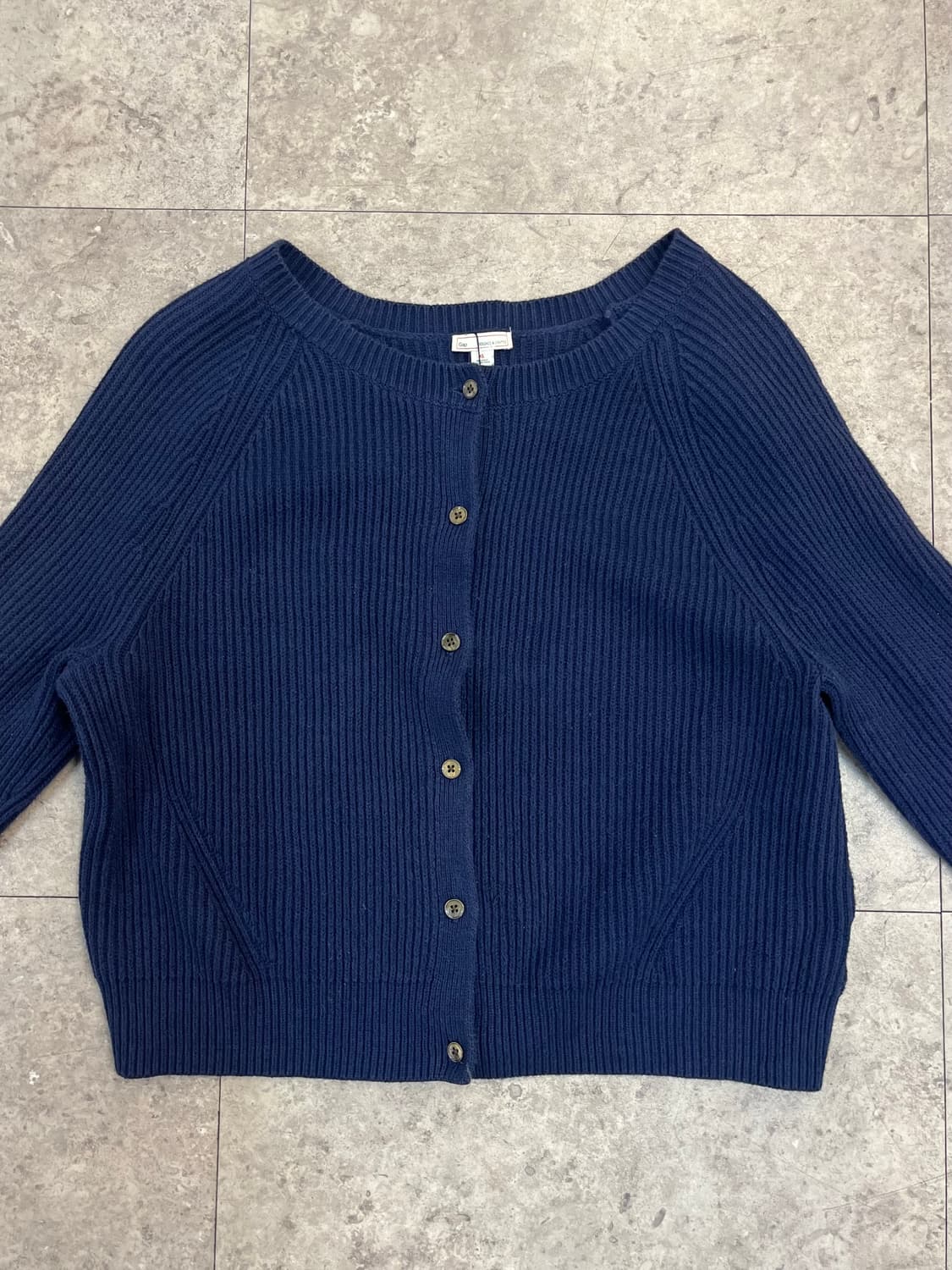 갭 가디건 네이비 XL #csz3761 상품이미지5