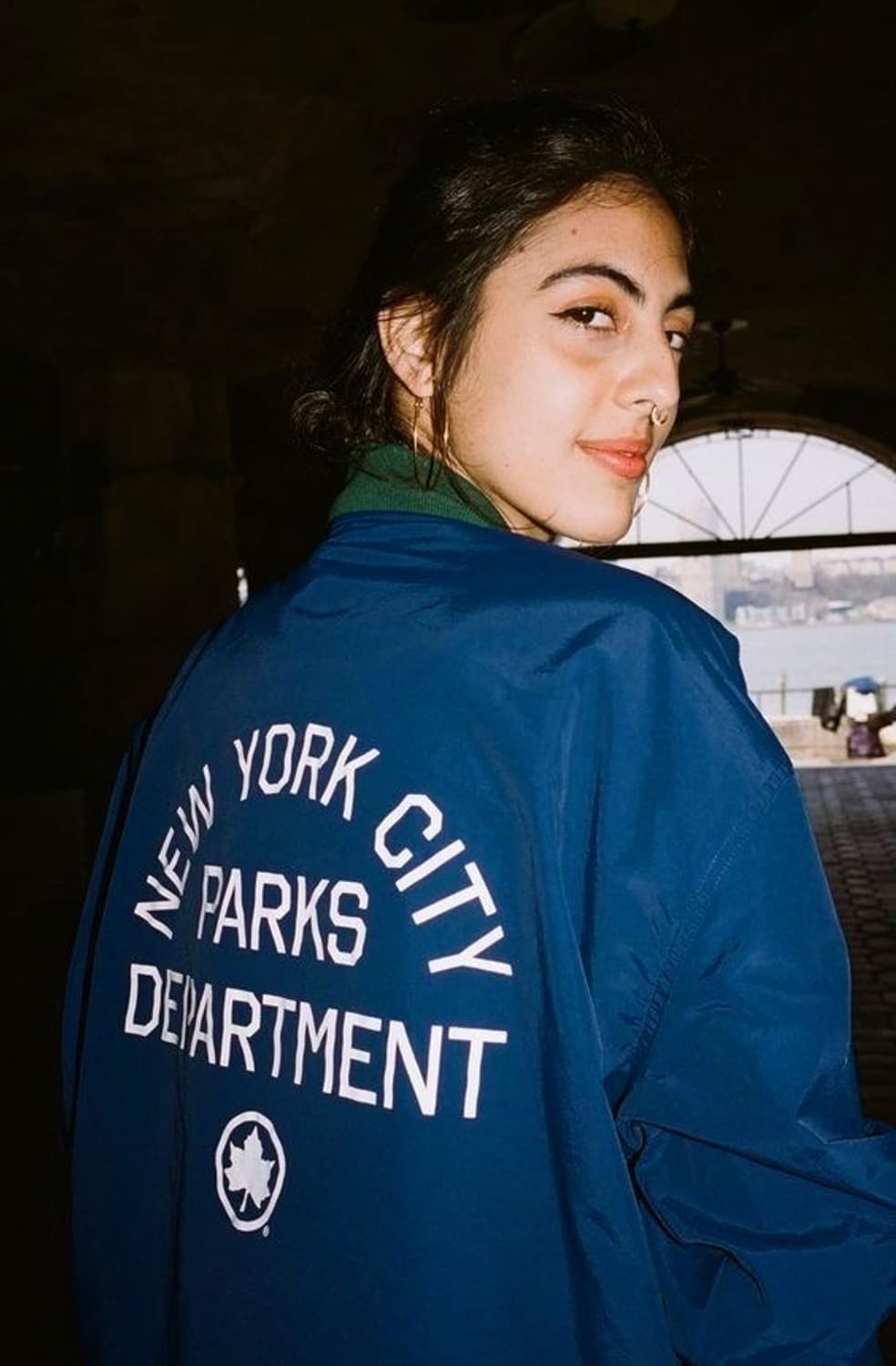 90s 아메리칸 빈티지 아칸소 보험당국 코치 자켓 M (USA) 상품이미지6