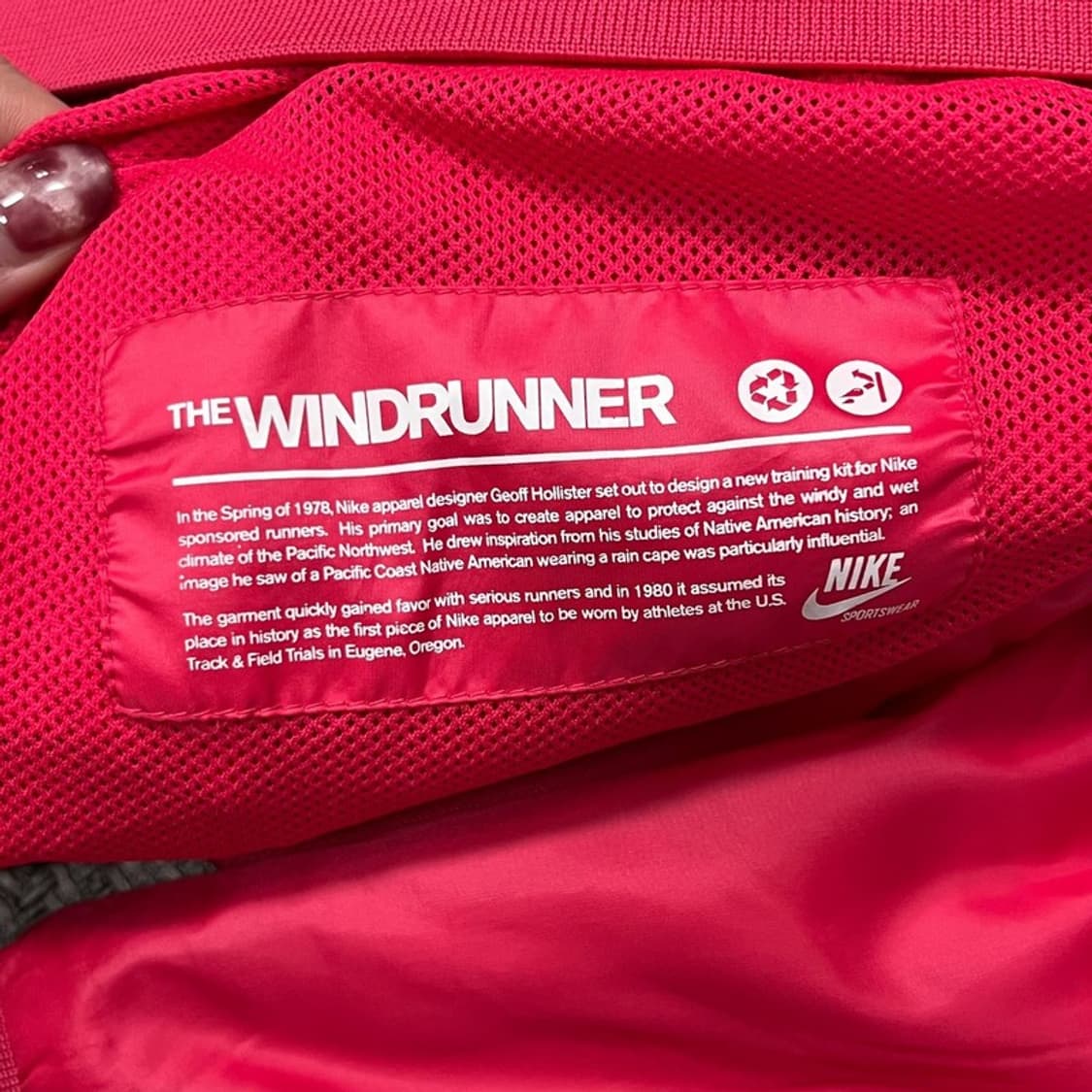 나이키 윈드러너 바람막이 v0685 상품이미지7