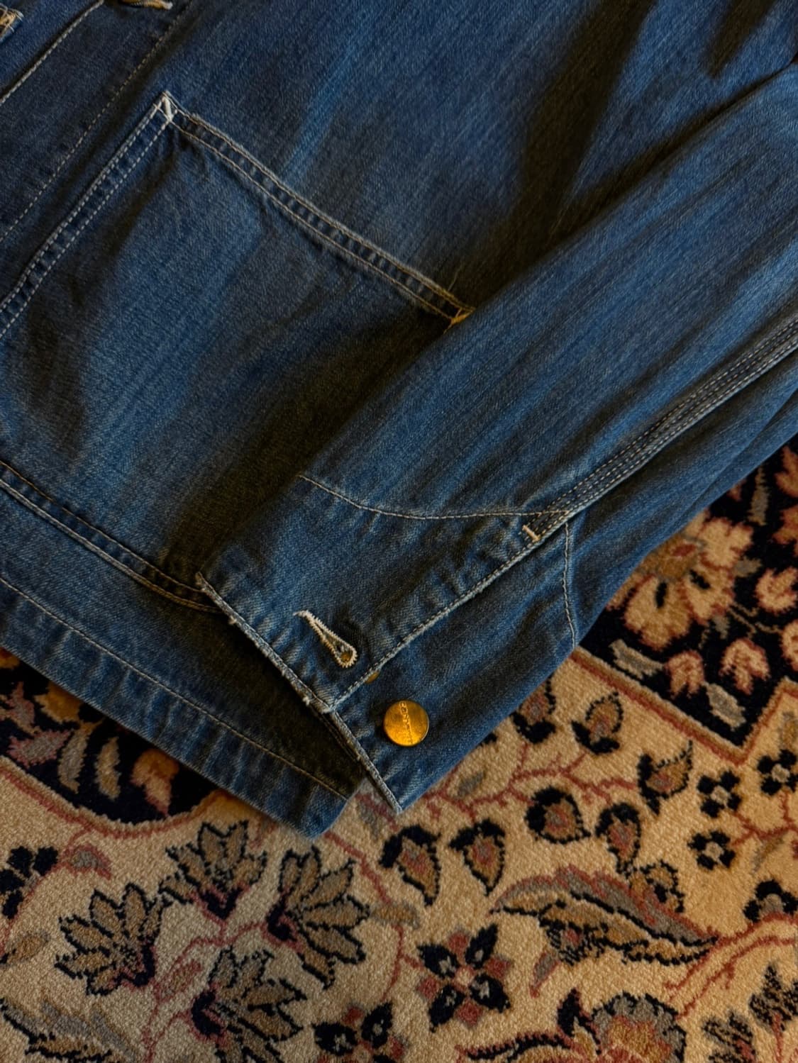 칼하트 데님 초어자켓 100~105 상품이미지5