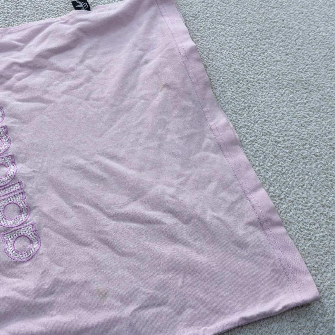 실측확인 아디다스 불꽃 반팔 티셔츠 0413E 상품이미지5