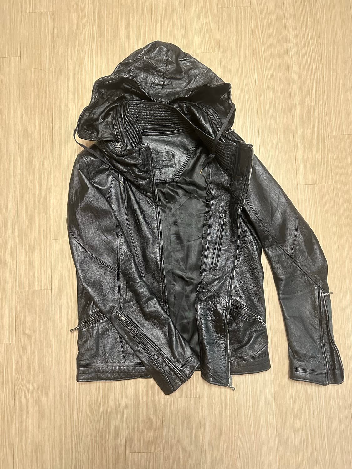 GOA 보노 하이넥 산양가죽 자켓 상품이미지1