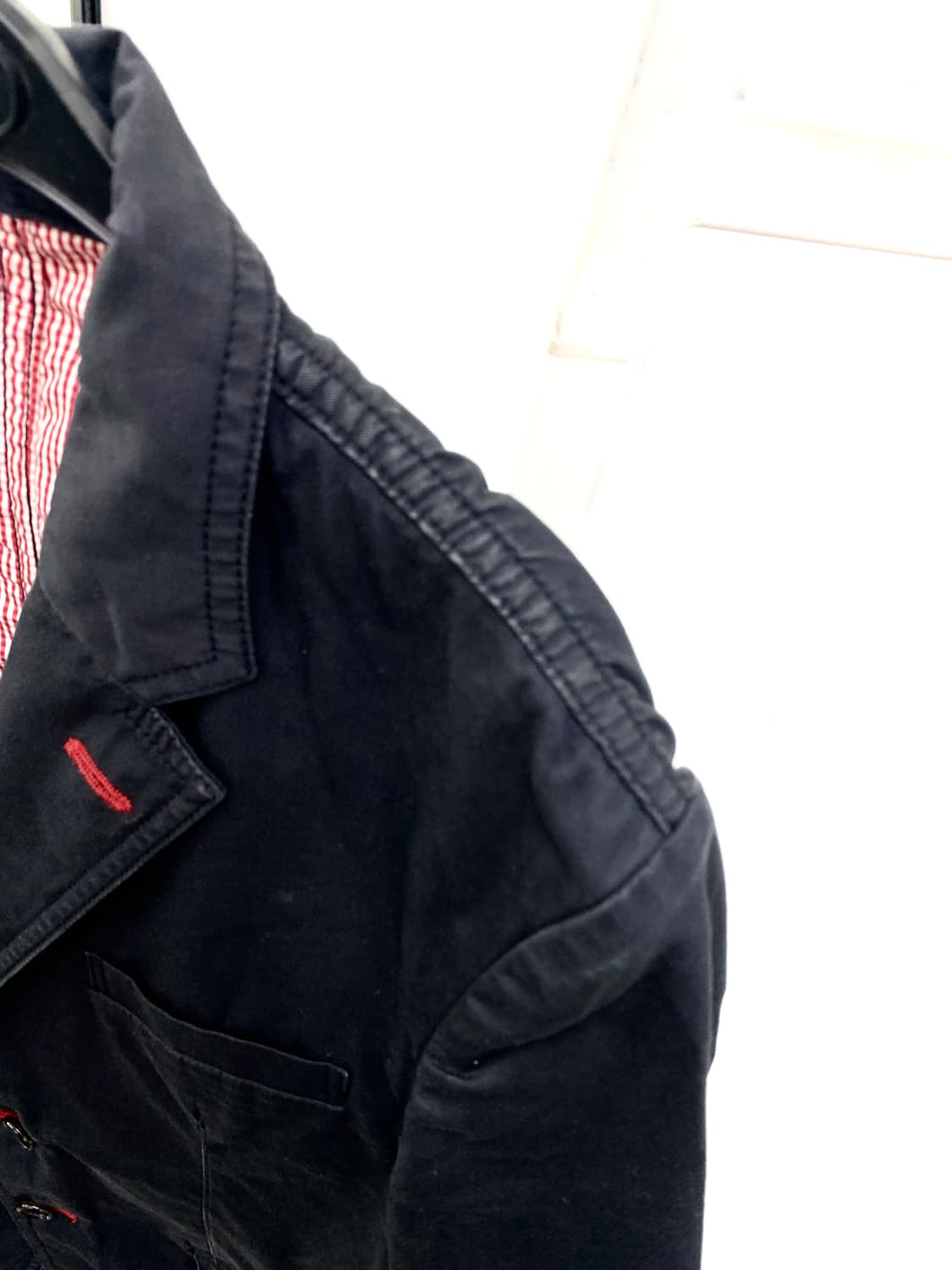 꼼데가르송 옴므 레드 스티치 자켓 상품이미지4