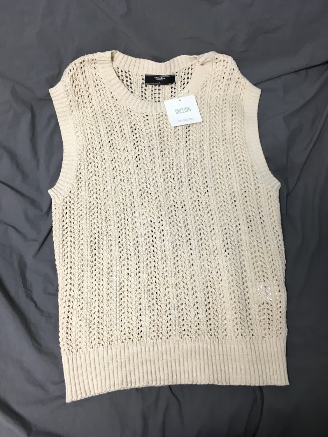 트릴리온 니트베스트 새제품(m) 상품이미지1