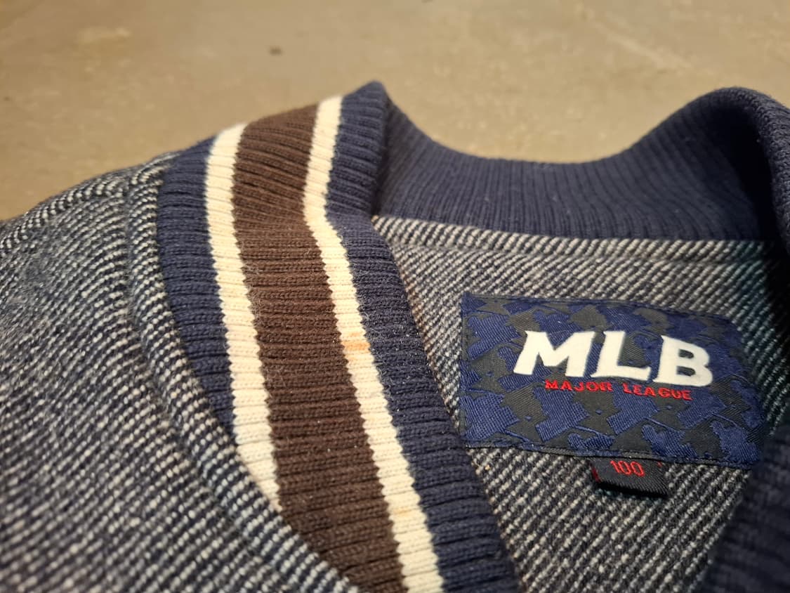 MLB 시카고 컵스 레더 바시티 상품이미지5