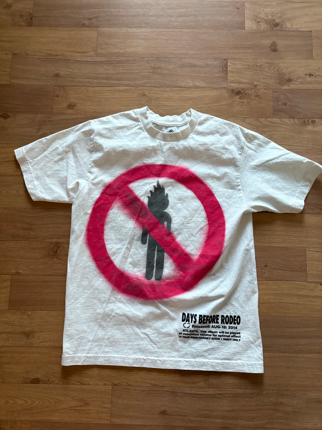 트래비스 스캇  days before rodeo 반팔(m) 상품이미지1