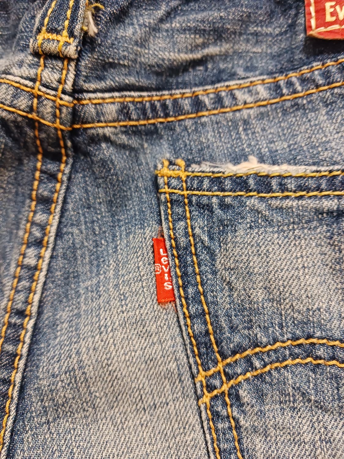 리바이스 일본판  Y2K 슬림핏데님팬츠 상품이미지6