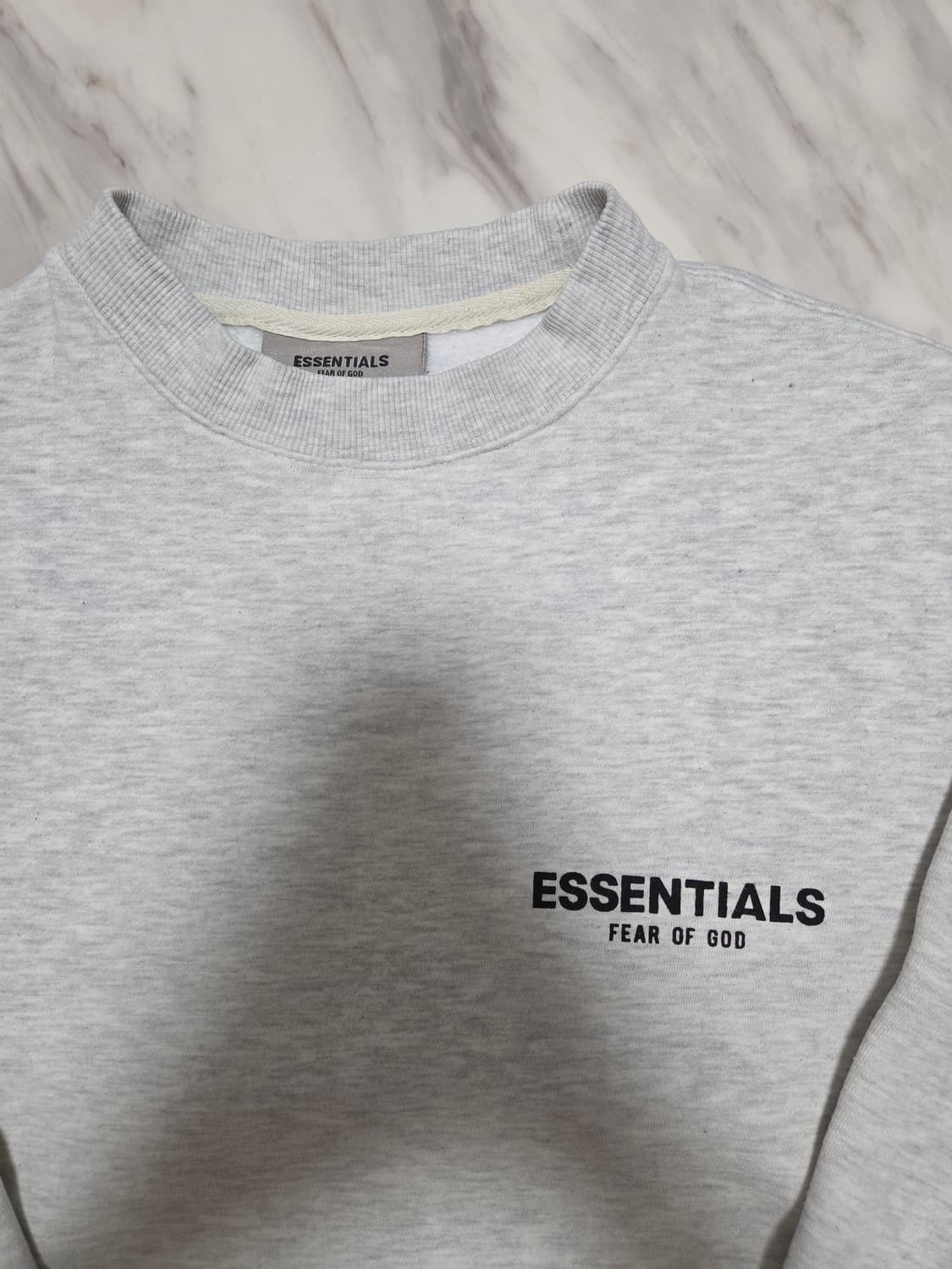 피오갓에센셜 여성 오트밀 스웻셔츠 상품이미지3