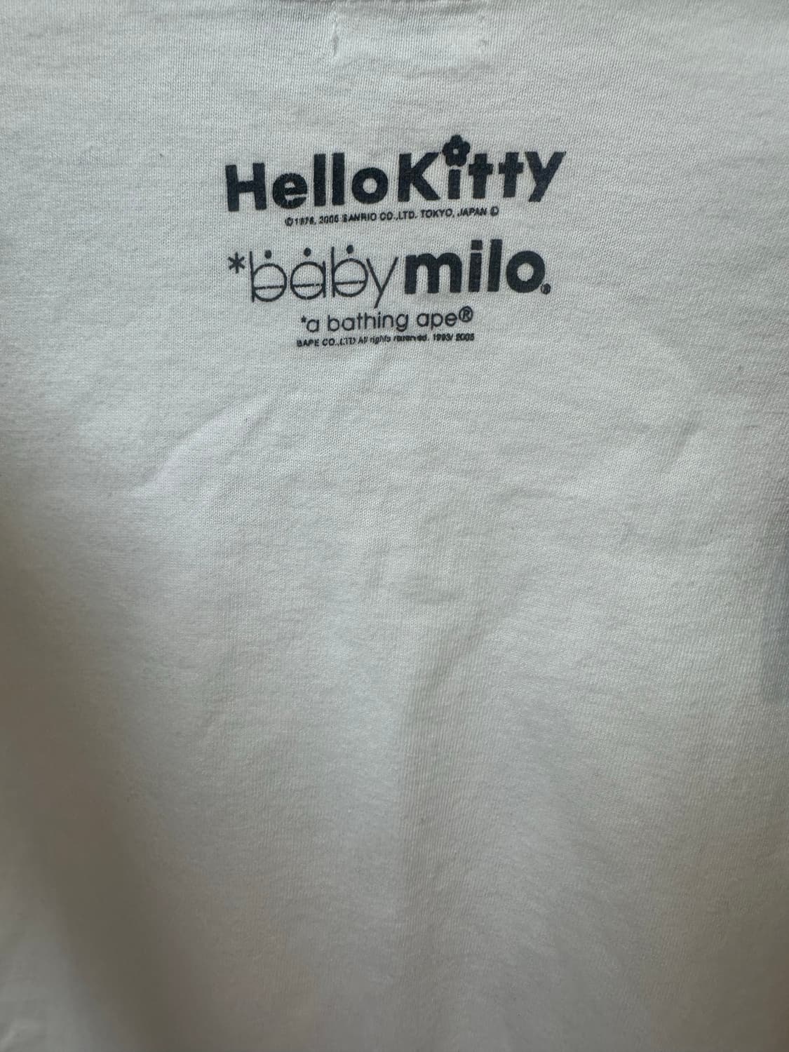 베이프 헬로키티 마일로 반팔 상품이미지2