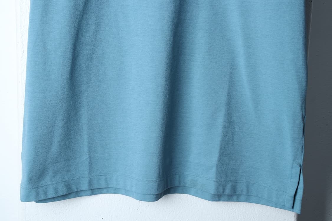 (L-XL) 안다르 반팔 티셔츠 기능성 무지 연블루-H32274 상품이미지4