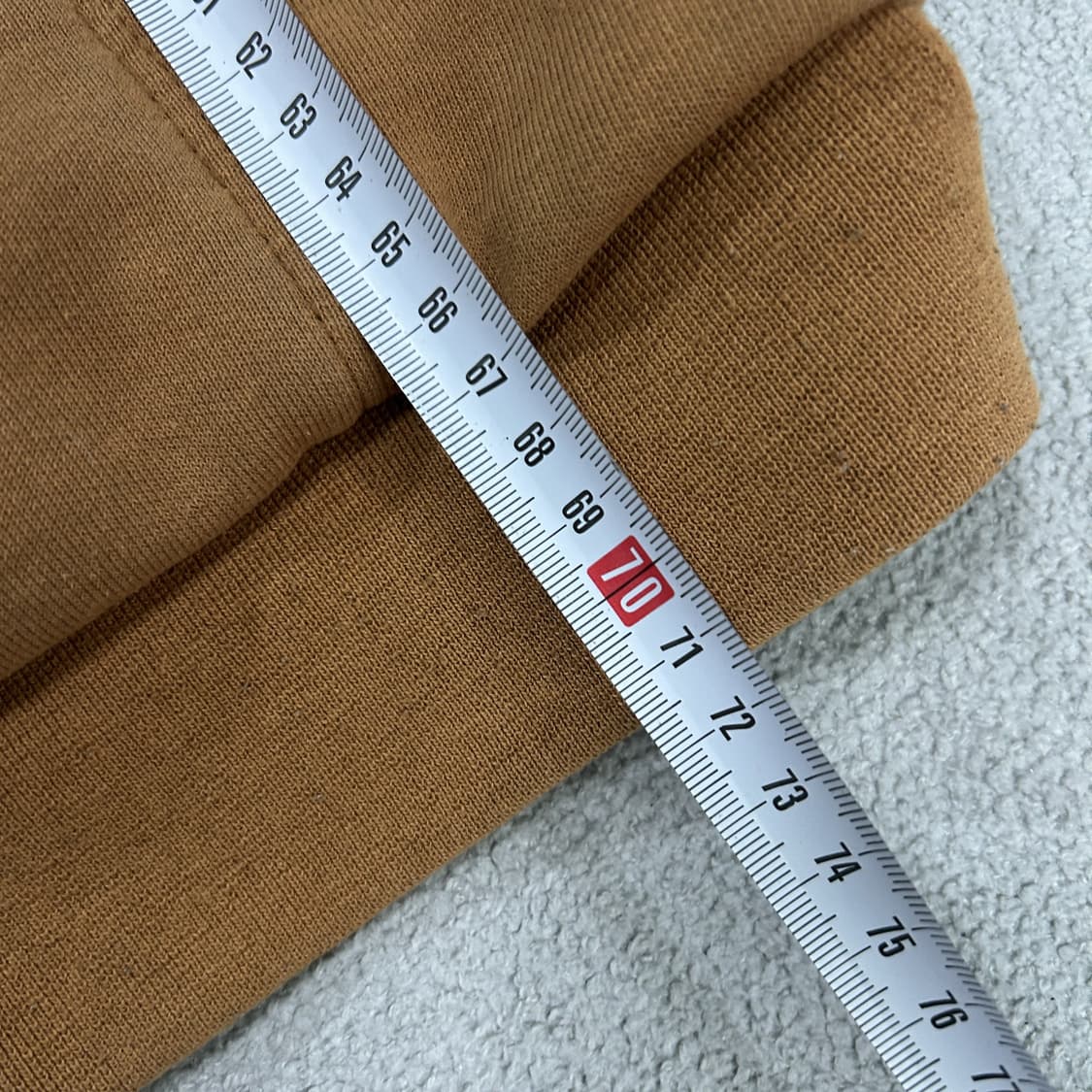 칼하트 브라운 된장 후드 집업 m 상품이미지5