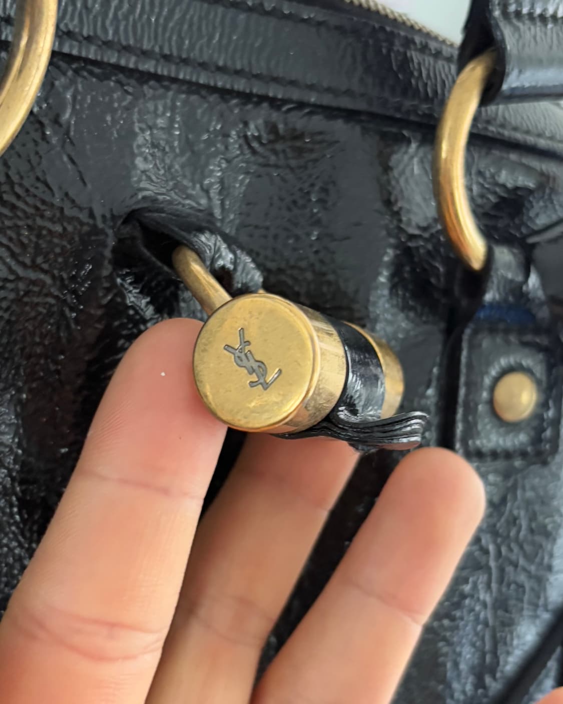 Saint Laurent 생로랑 블랙 뮤즈 백 상품이미지8
