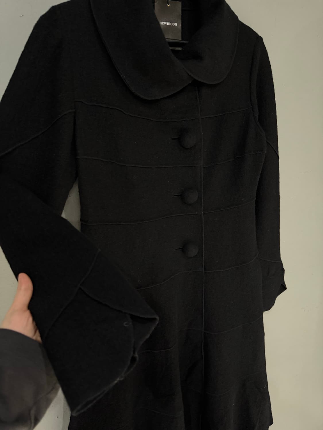 big button line detail coat 상품이미지7