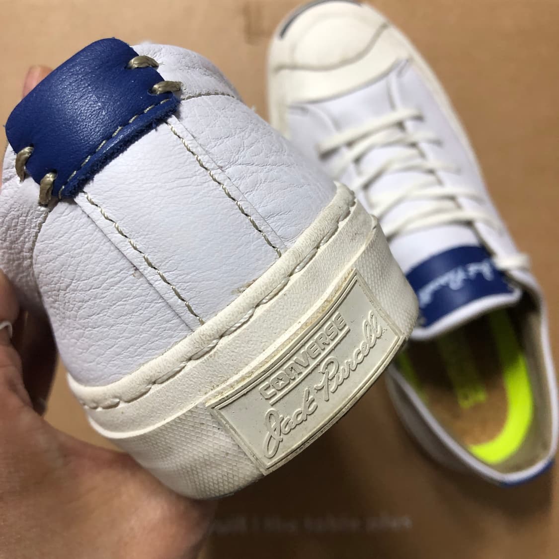 컨버스 잭퍼셀 텀블레더 화이트(정품 / 151496C) 상품이미지6