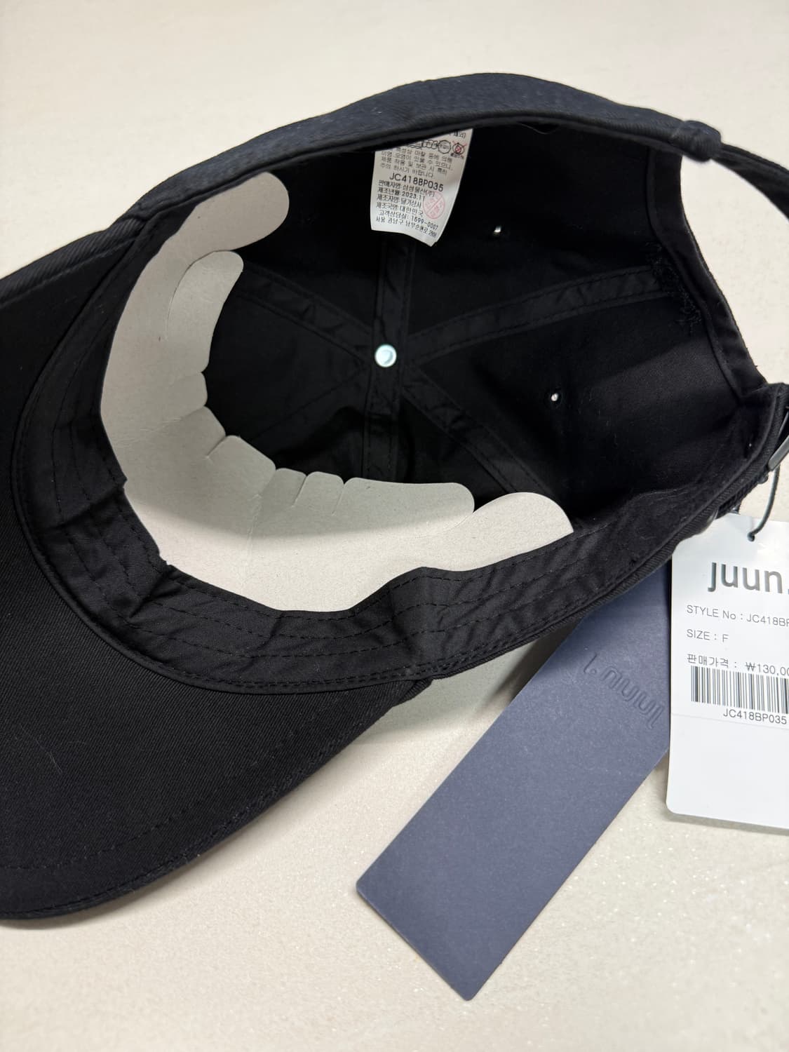 준지 베이직 볼캡 상품이미지3