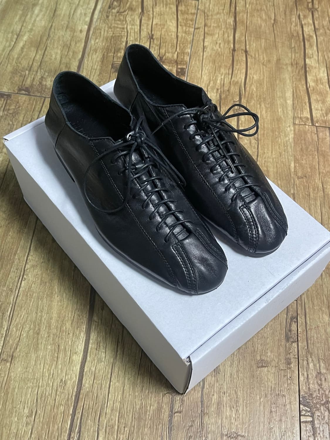 ROUND TOE LACE-UP_2.0 (+3cm) W250 상품이미지4