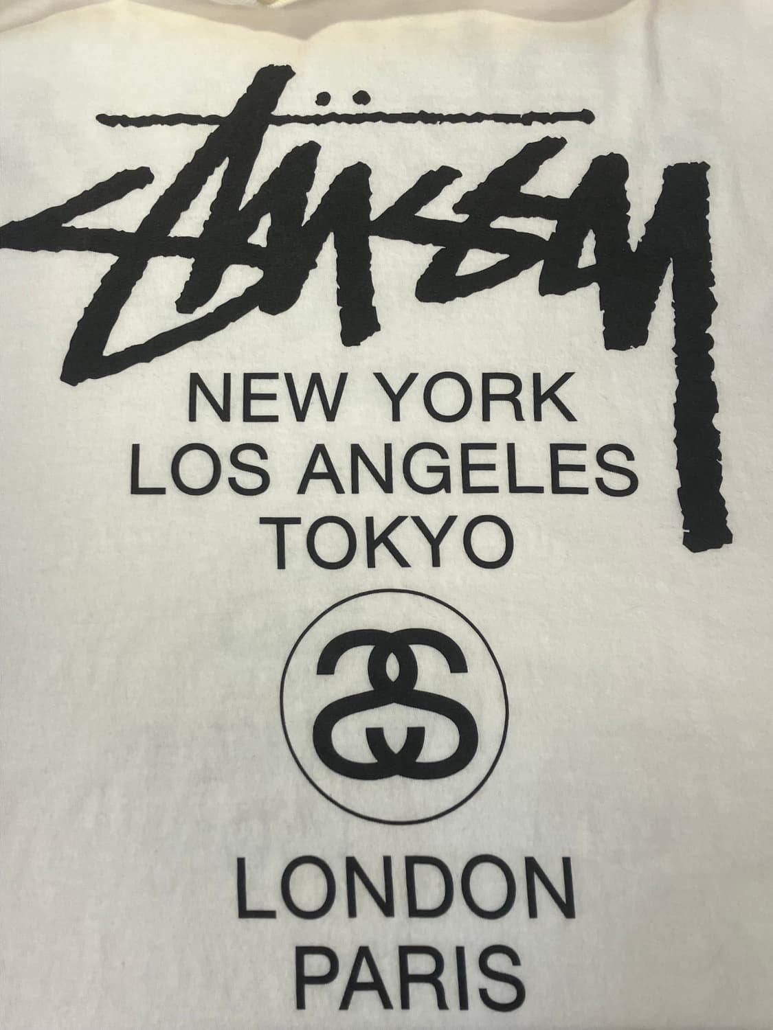 스투시 반팔 화이트 L  #csz1911  상품이미지4